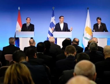 Αλ Σίσι: «Η συνεργασία Αιγύπτου - Ελλάδας - Κύπρου “οχυρό” απέναντι στο εξτρεμισμό και την τρομοκρατία»